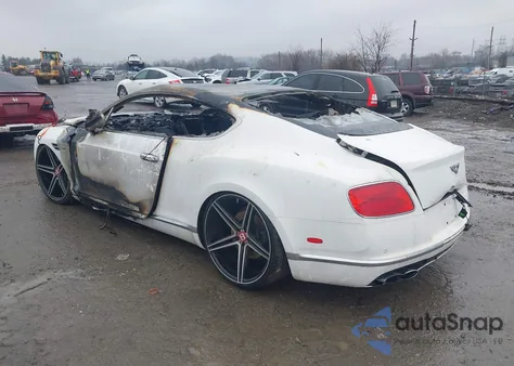 2017 Bentley Continental Gt V8 из США, поврежденный, VIN SCBFT7ZA8HC059848